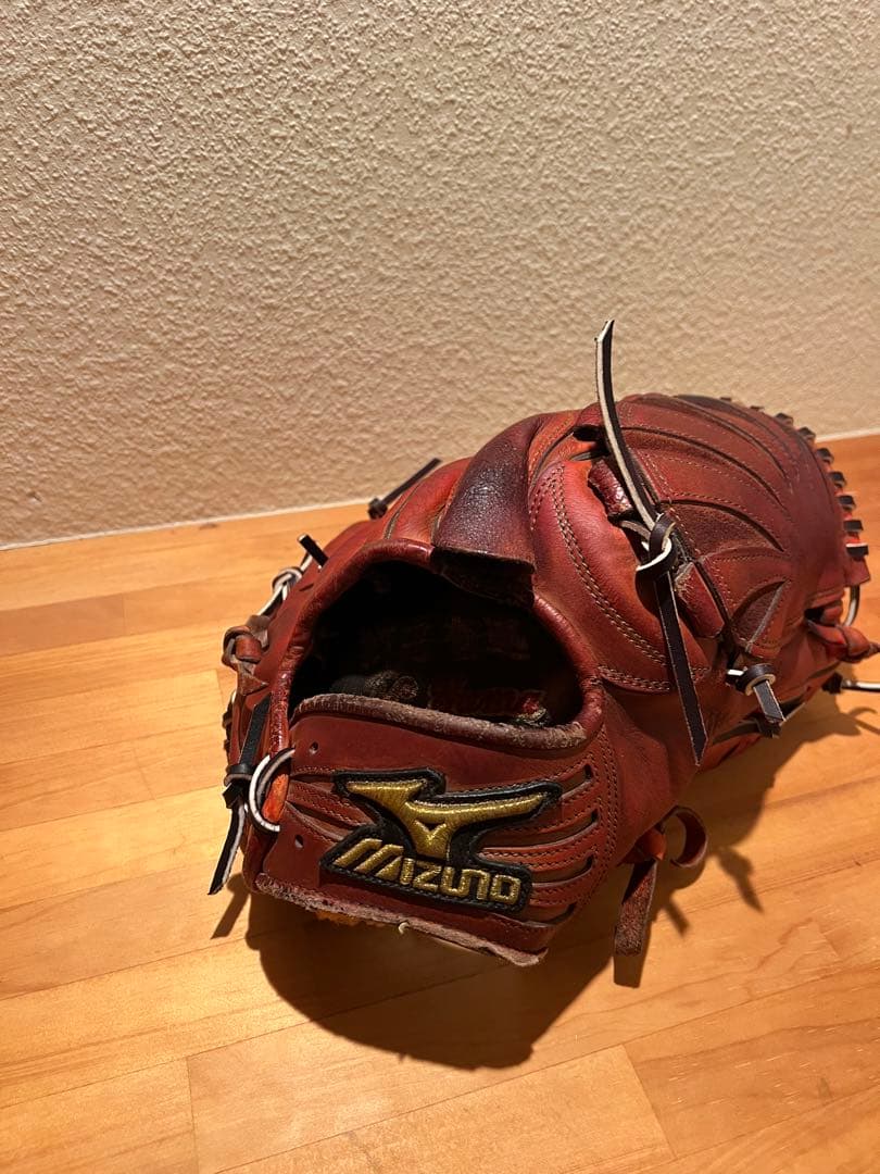 ミズノプロ オーダー 硬式 投手用 グローブ 即戦力 革質良好　即購入禁止