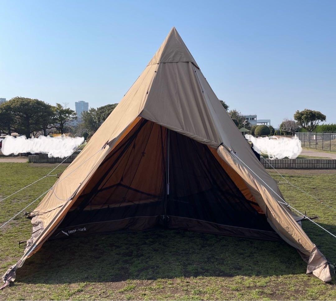 【美品セット】テントマーク　サーカスTC BIG、焚火タープマルチコネクトヘキサ