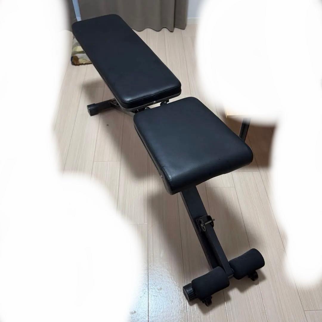 折りたたみ式トレーニングベンチ、ダンベルセット