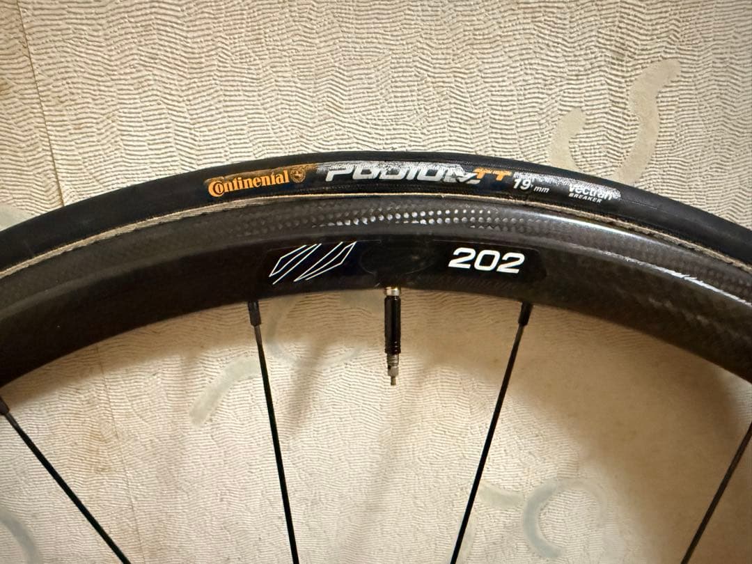 ZIPP 202 ジップ のむラボ チューブラー ホイール