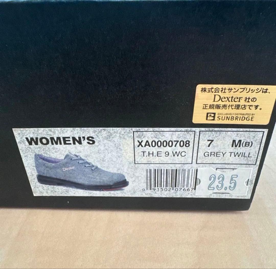 Dexter THE 9 ボウリングシューズ　レディース23.5センチ