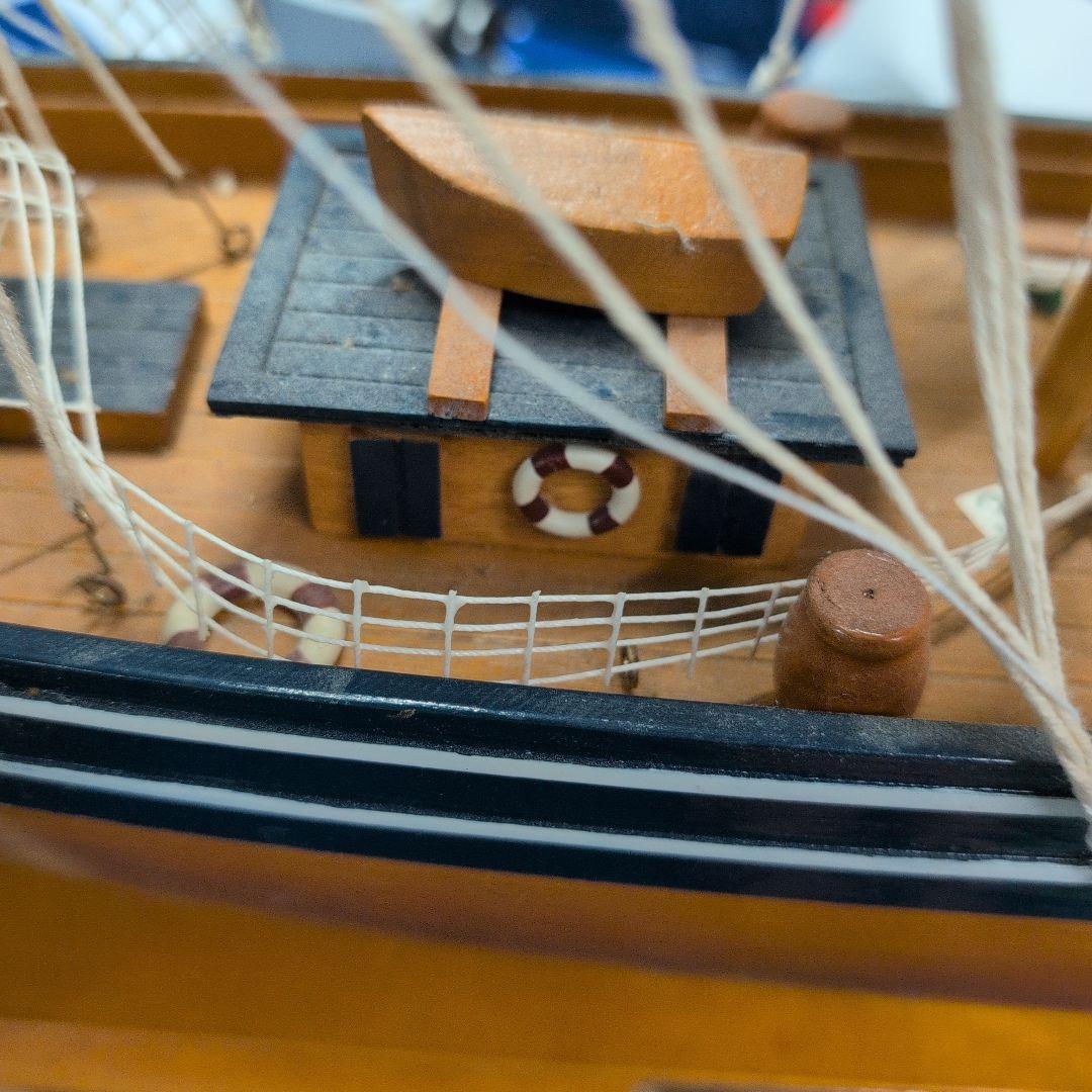 木製帆船模型 CUTTY SARK スタンド付き