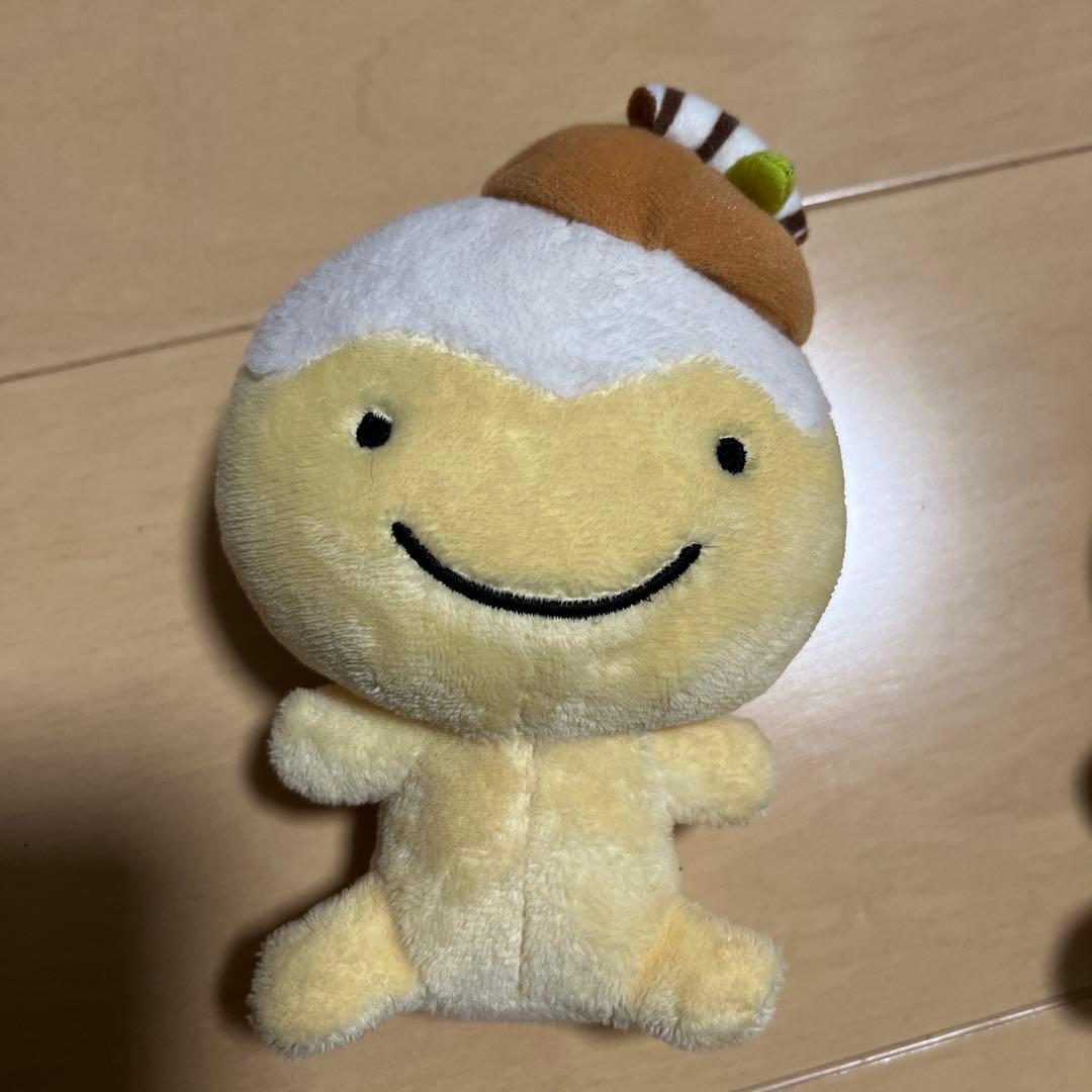 激レアこげぱん　くったりぬいぐるみ　ホワイトショコラパン　ショコラパン　コーヒー