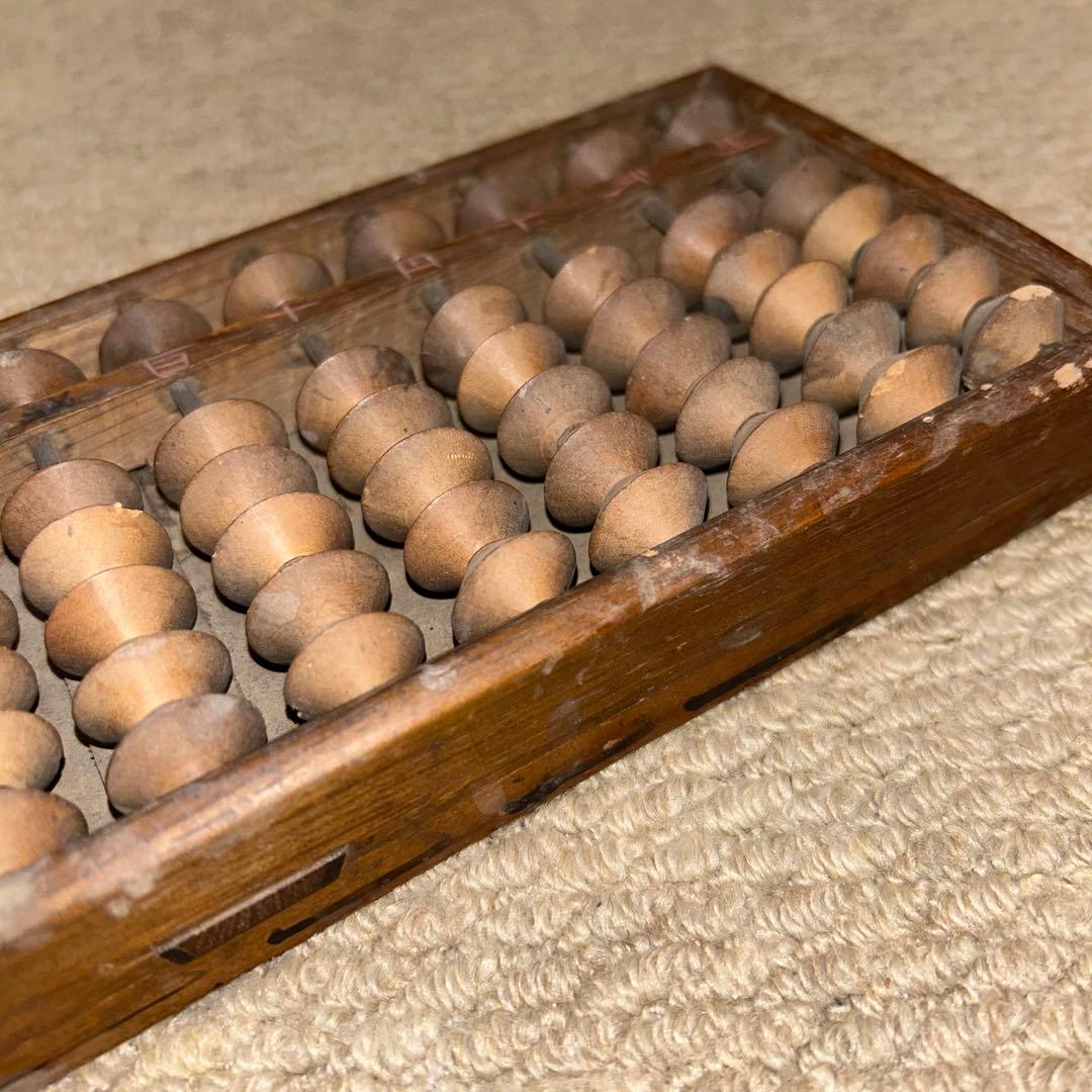 正真正銘レア　大正時代のそろばん