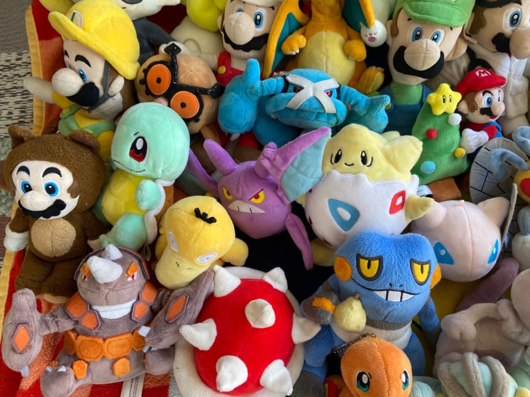 Nintendo and Pokémon Plush Collection