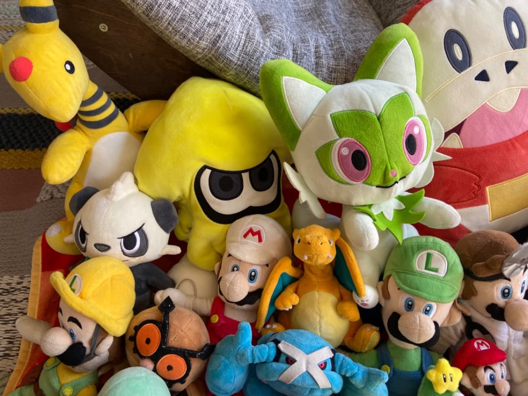 Nintendo and Pokémon Plush Collection