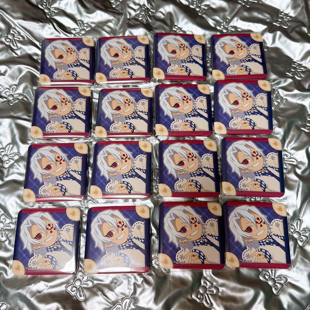 鬼滅の刃 2023 ホワイトデー 宇髄 ダイヤ型 缶バッジ 16点セット