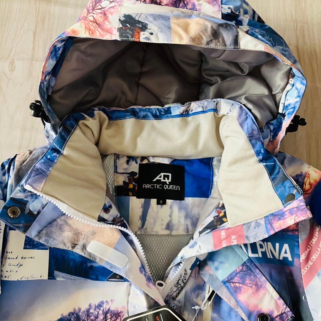 #W1 ✨ARCTICQUEEN✨スキーウェア 上下セット レディースS