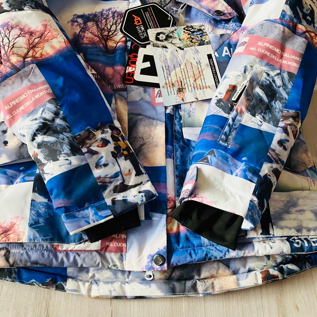 #W1 ✨ARCTICQUEEN✨スキーウェア 上下セット レディースS