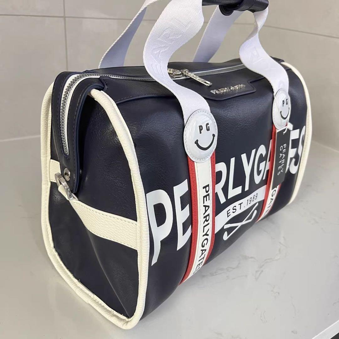 PEARLY GATES ネイビーショルダーバッグ