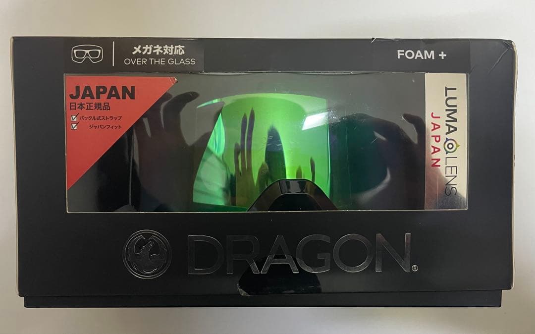 DRAGON LUMALENS JAPAN ゴーグル　ドラゴン　スノーボード