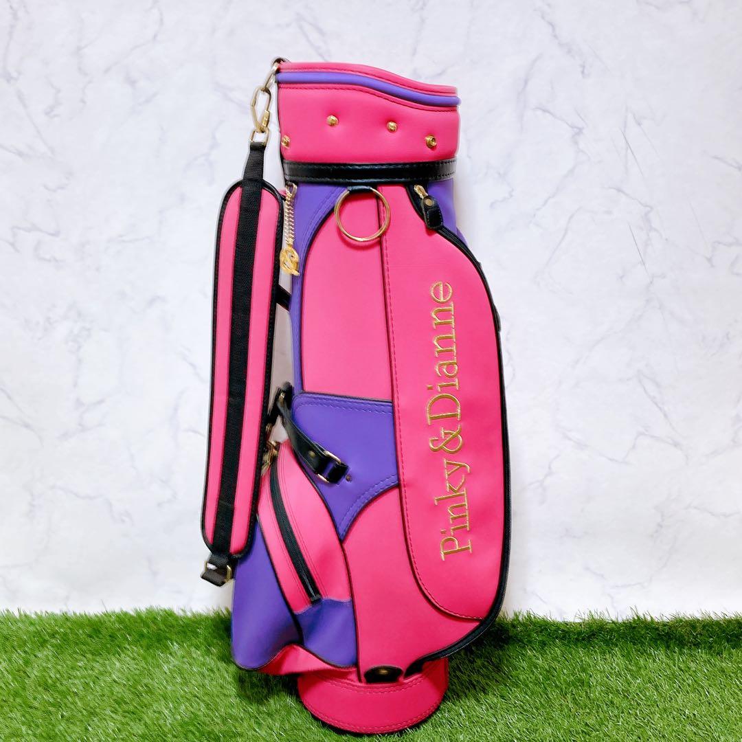 15ピンキーアンドダイアン　ゴルフ　キャディバッグ