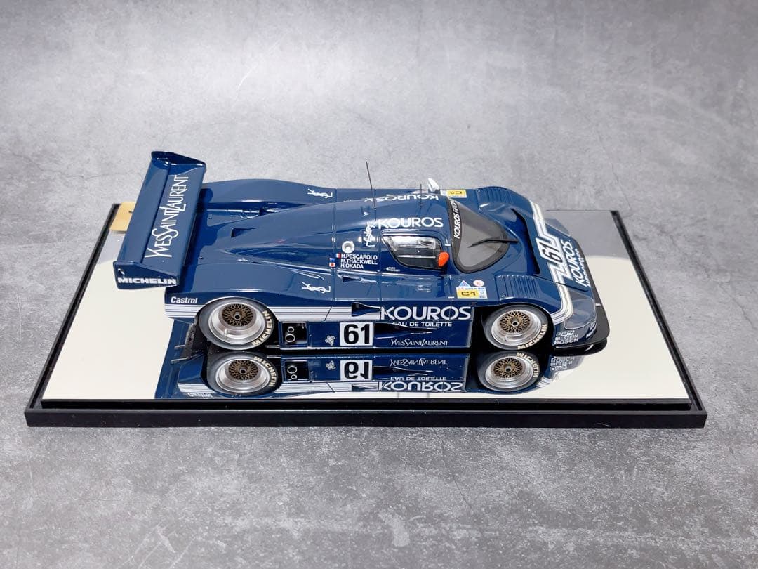 FUJIYA特別製作　 1/24 ザウバーメルセデス C9 #61 YSL