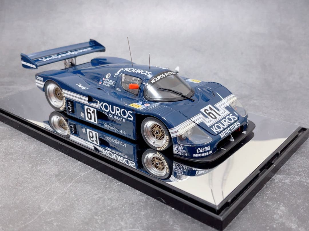 FUJIYA特別製作　 1/24 ザウバーメルセデス C9 #61 YSL