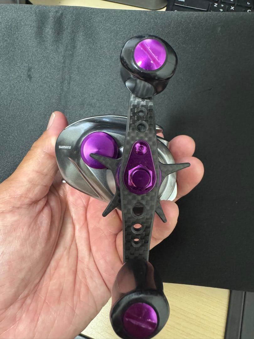 シマノ18バンタムMGL KTFコンプリート 紫