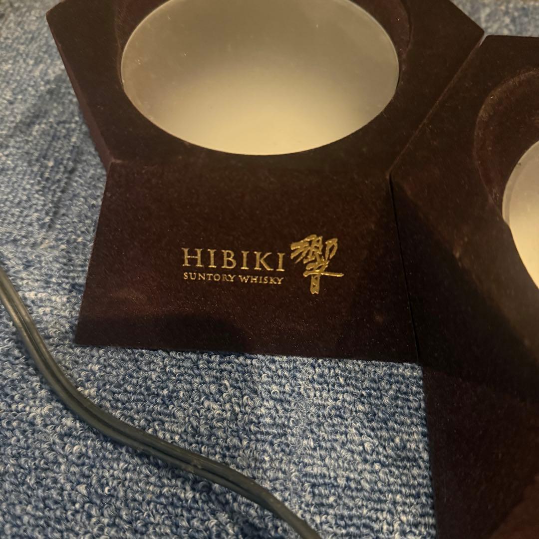 響　ウイスキー ディスプレイライト 明かり　三連　ディスプレイ