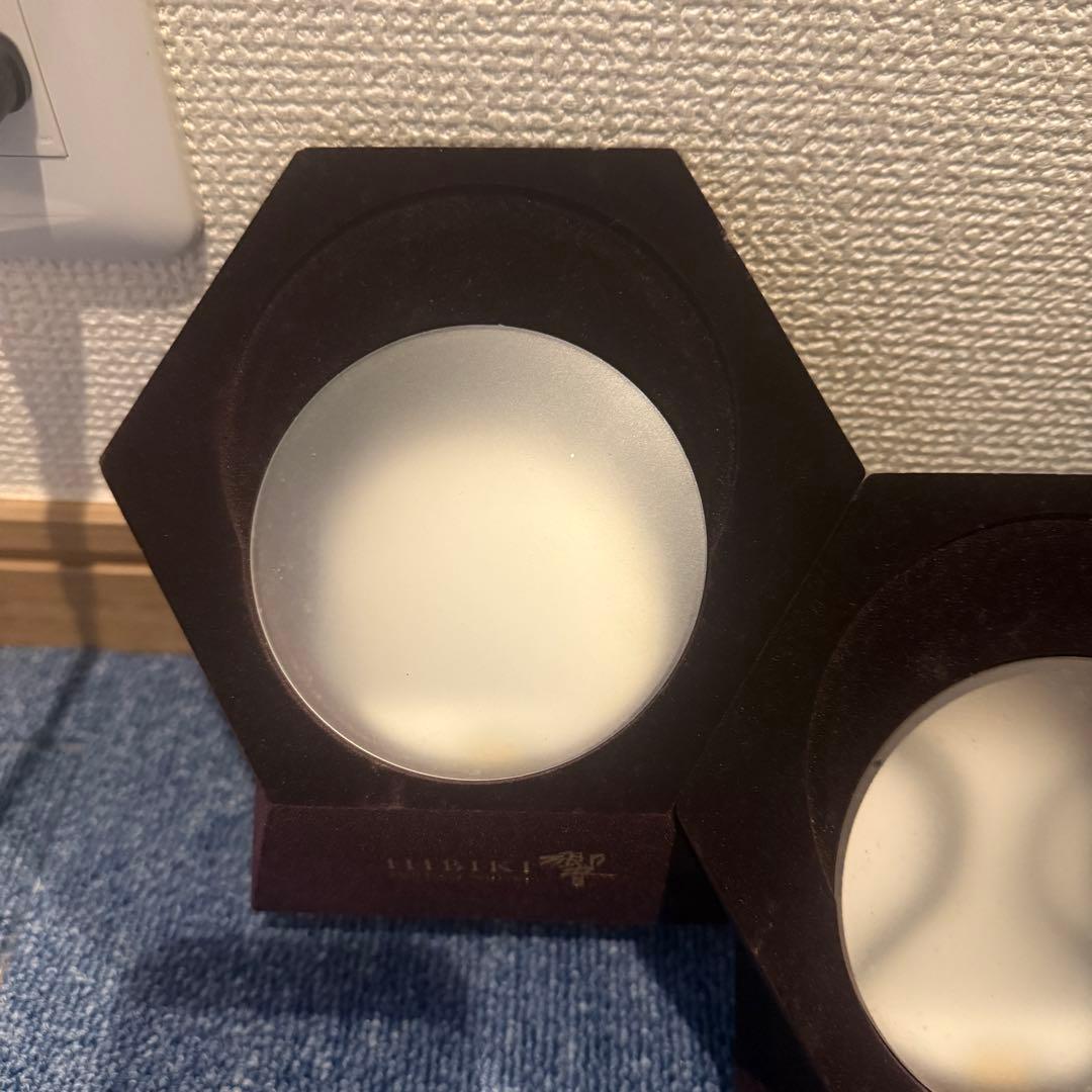 響　ウイスキー ディスプレイライト 明かり　三連　ディスプレイ