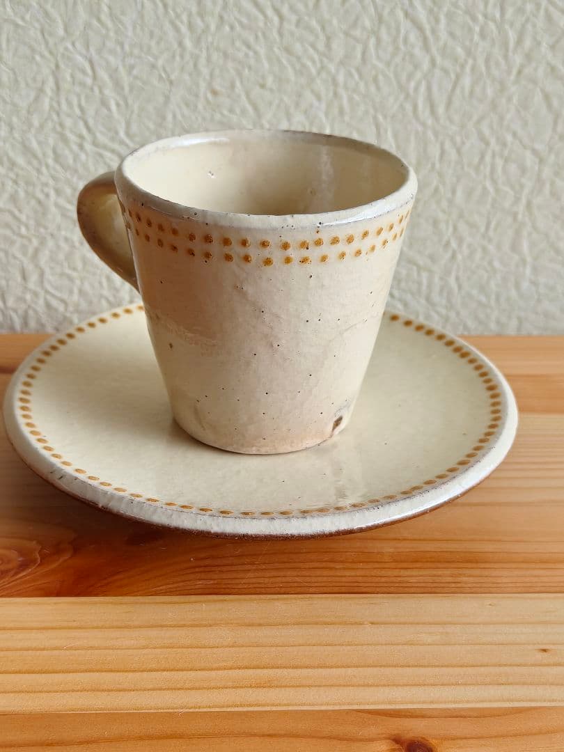 舩木研兒 コーヒー碗皿 カップ&ソーサー　船木　研児　①