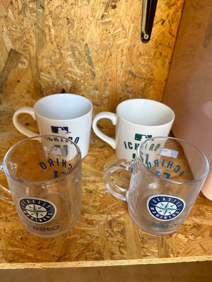 satoちゃん冷蔵庫　イチローコラボコップ