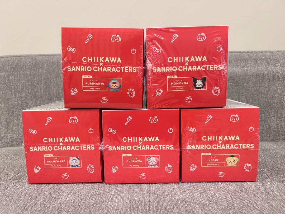 ちいかわ×サンリオキャラクターズ Kiramekko セミコンプリートセット
