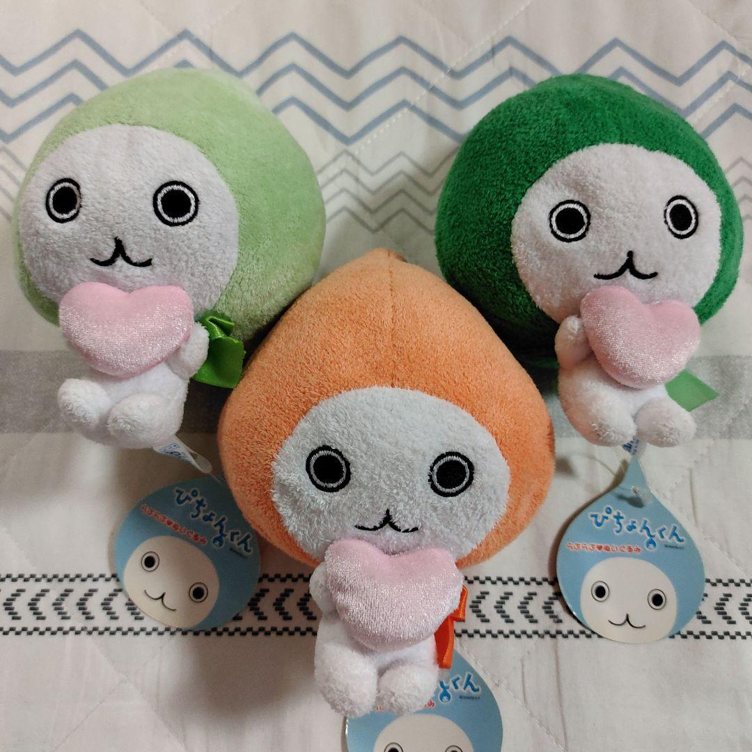 ぴちょんくん ぬいぐるみ6体セット　ダイキンエアコン マスコットキャラクター