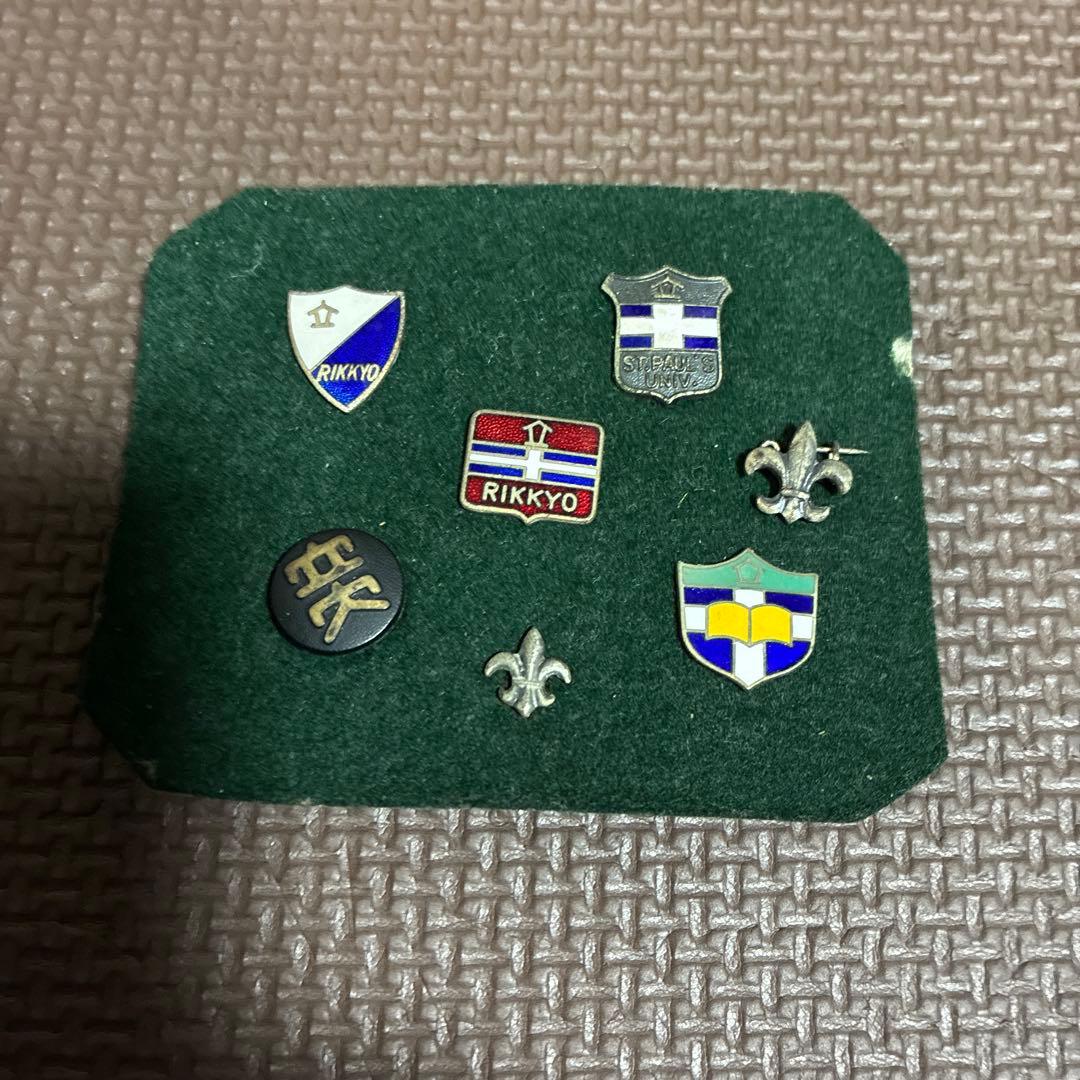 立教大学 卒業記念 ピンバッジ Rikkyoセット売り