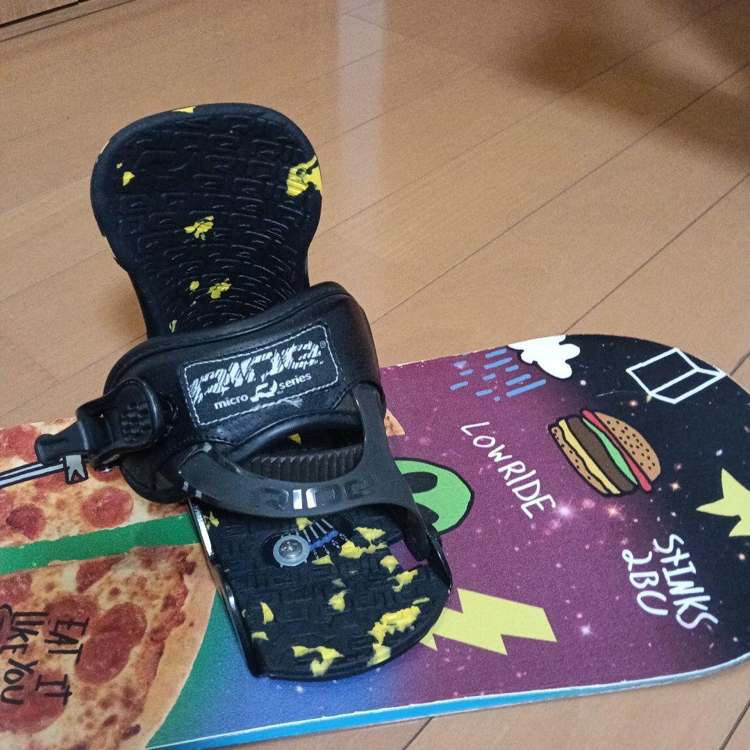 キッズ スノーボード 90cm ビンディング　ブーツ18.5cmセット