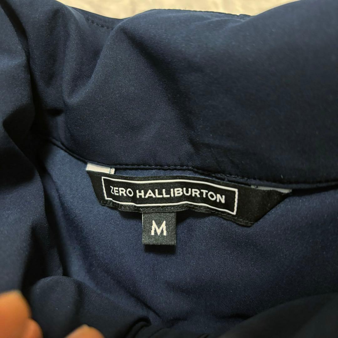 ゼロハリ ダウン 中綿 キルティング ネイビー ゴルフ ウェア