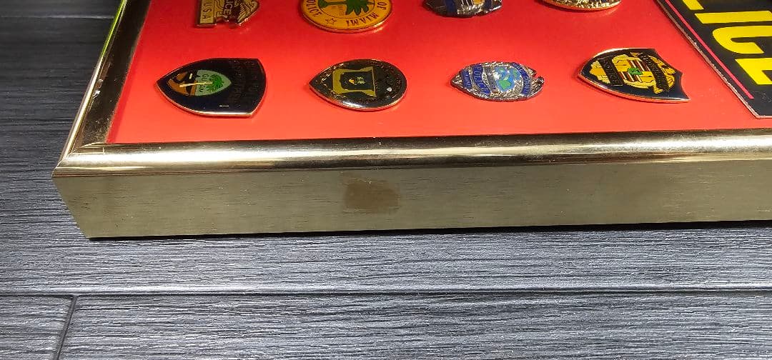 【最終価格】アメリカ警察バッジコレクション 24個