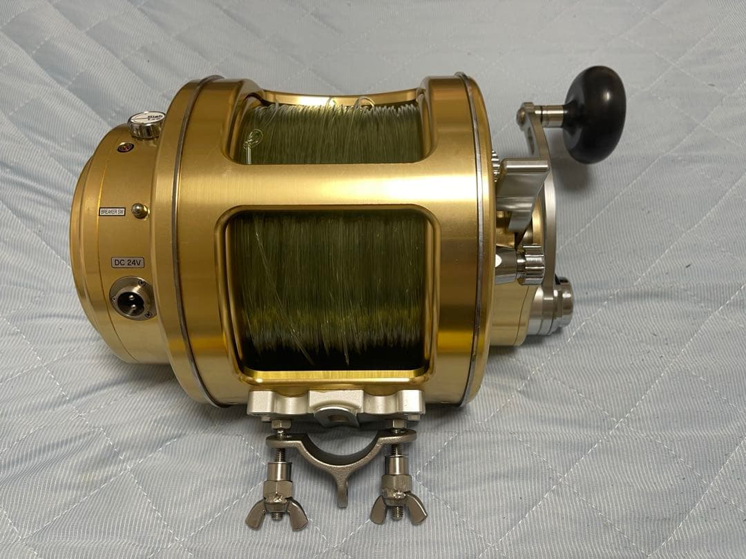 ストロングファイターＶマキシマム　サイトウ精機　マグロ釣り　電動リール