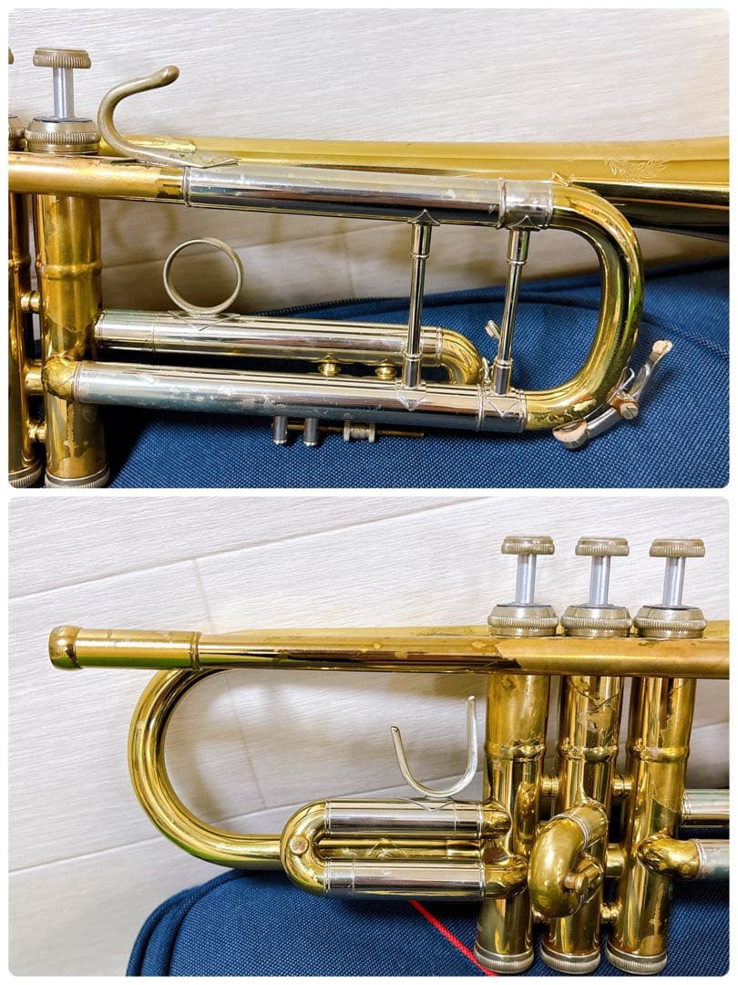 初心者オススメ　トランペット　チャレンジャー3137 管楽器　吹奏楽　メンテ品