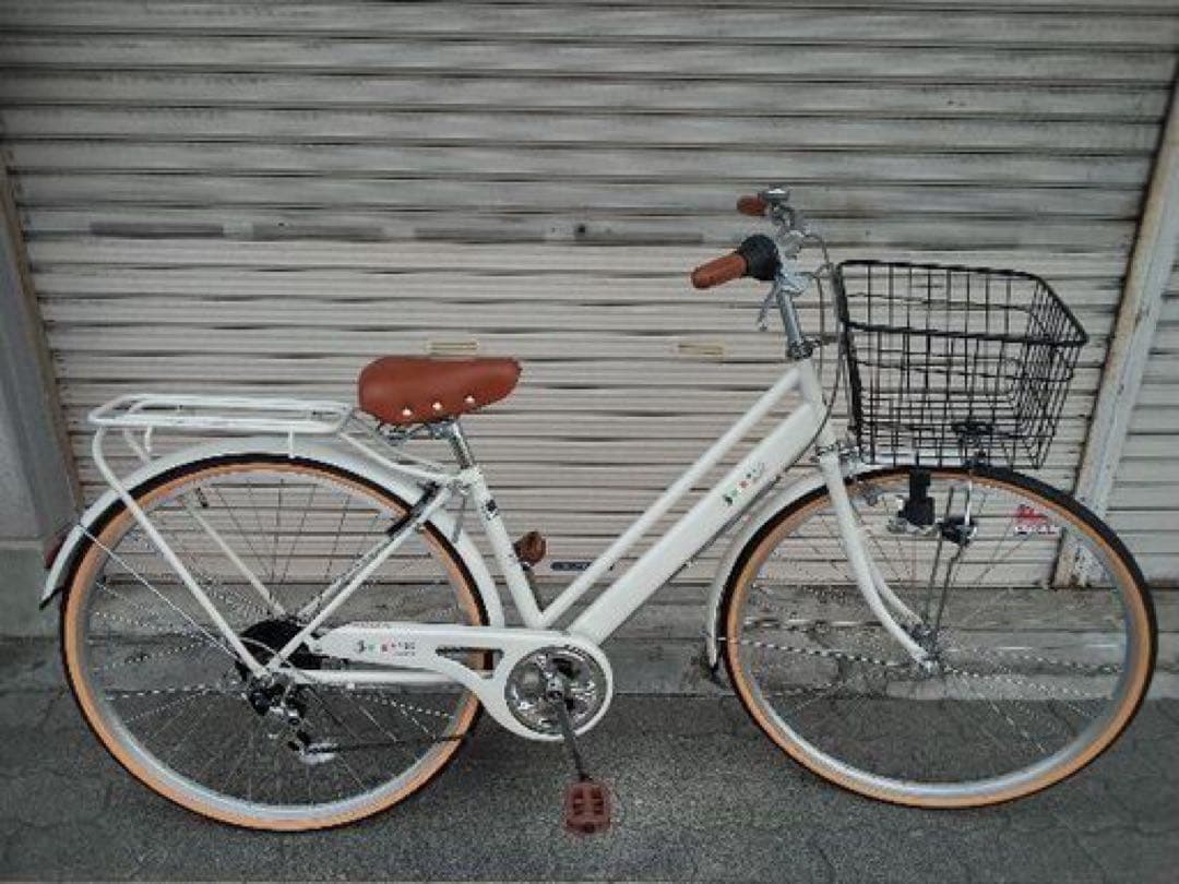 美品☆Welby[ウェルビー]RINGO 27吋 ファッションシティサイクル