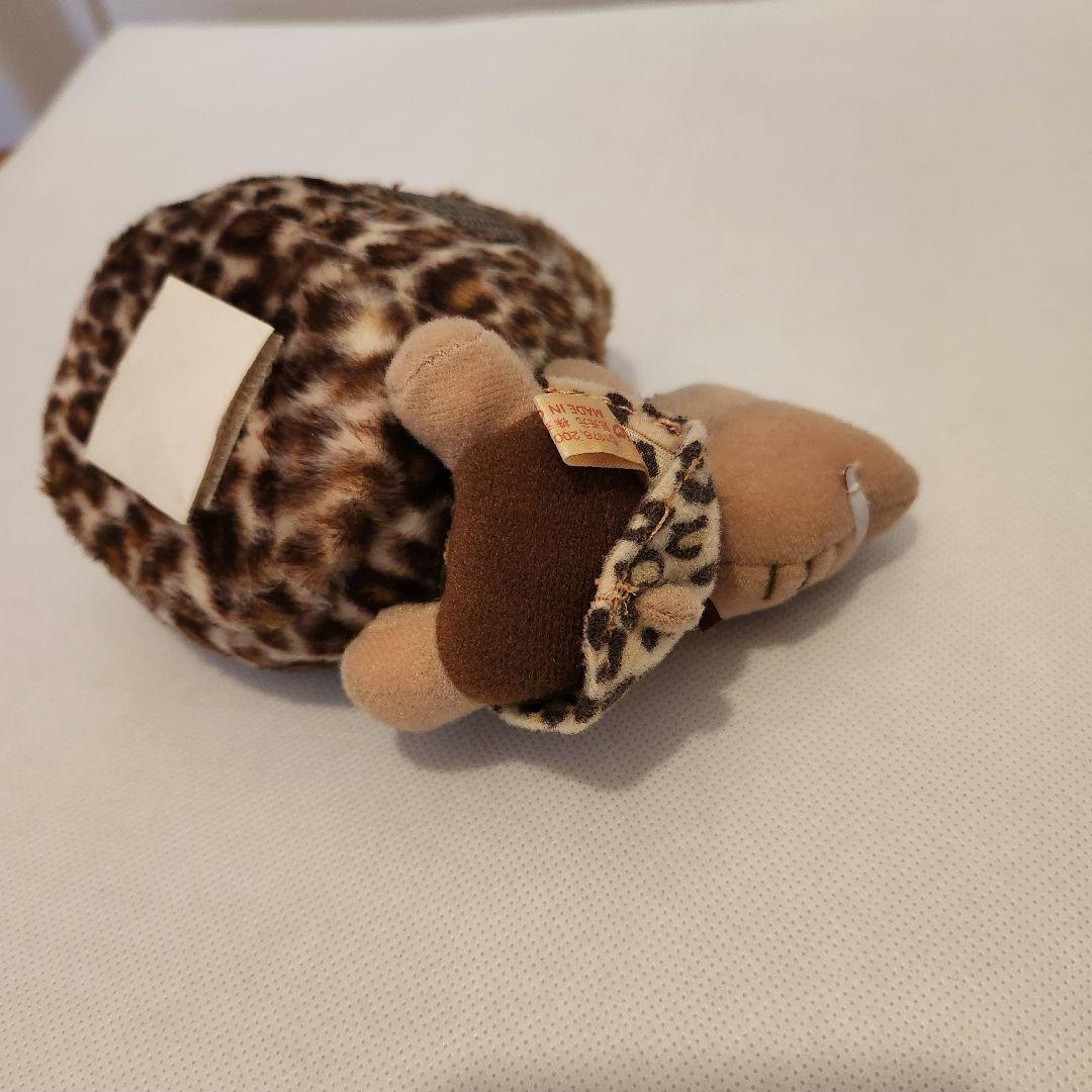 2002年製 ハローキティ ガングロ ヒョウ柄 携帯電話ホルダー カー用品