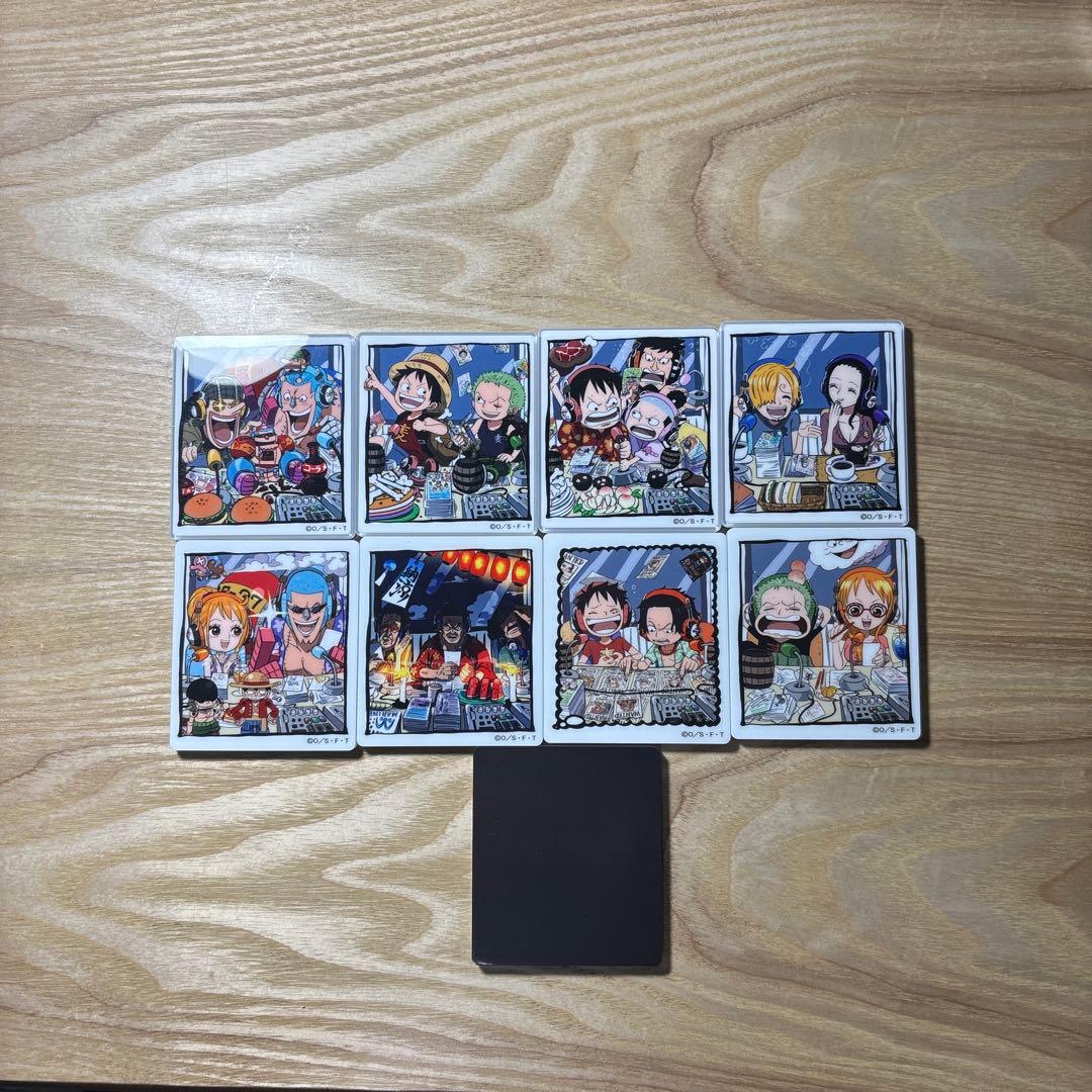 ワンピース麦わらスペーストレーディングアクリルマグネット8種➕おまけ