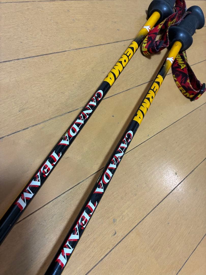 美品 KERMA ケルマー カナダチームオフィシャルカーボンストック118cm