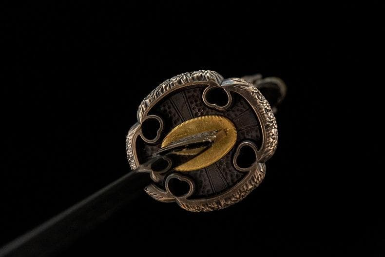 夜鶴黒檀太刀 日本刀 模造刀 居合刀 武士道 武蔵 鑑賞用 手鍛造打