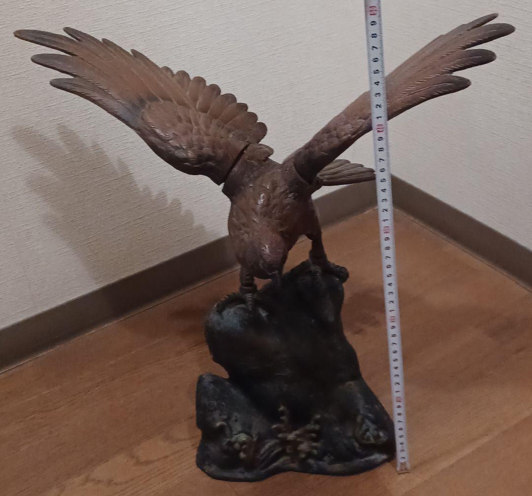 年代物 6.7kgの鷹さん(鷲さん)antique hawk or eagle