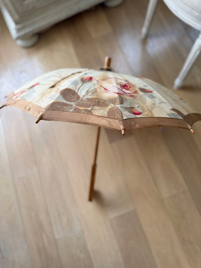 フランスアンティーク子供用日傘.b
