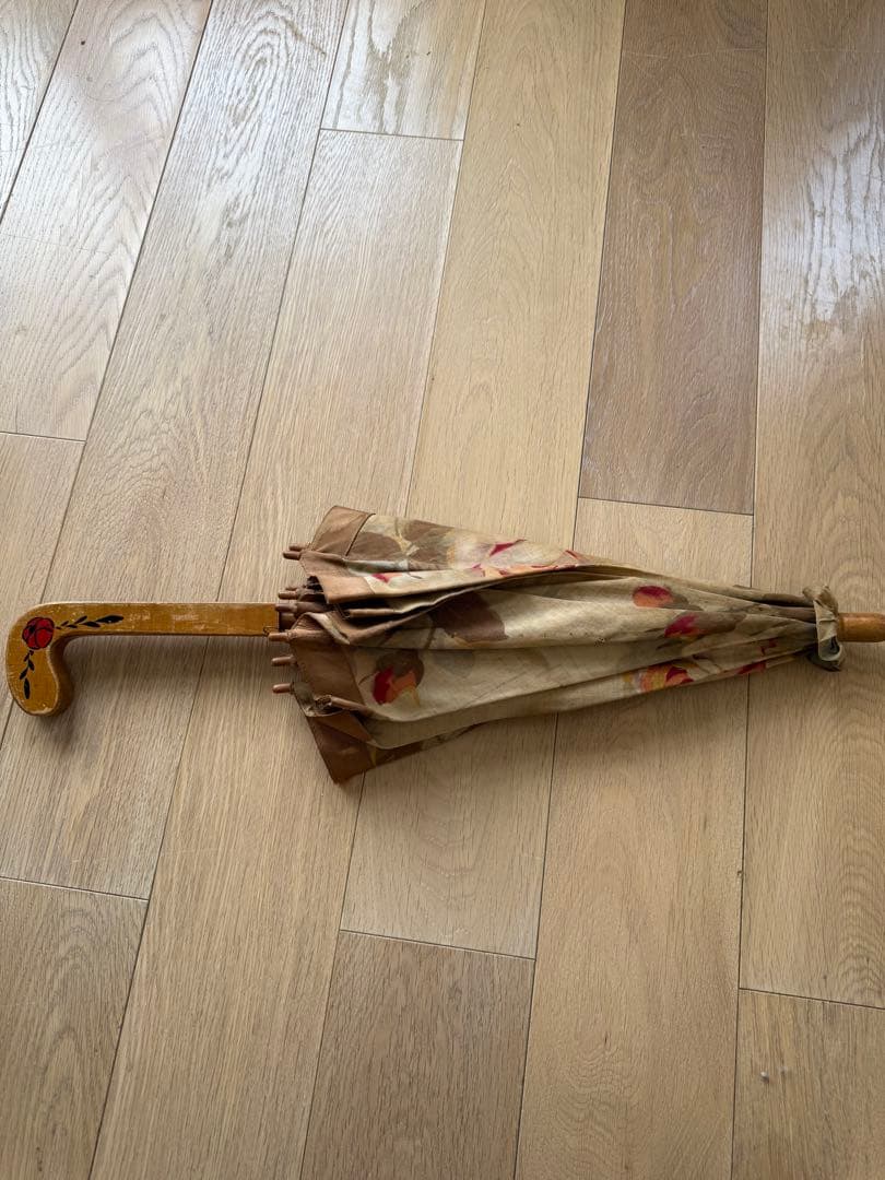 フランスアンティーク子供用日傘.b