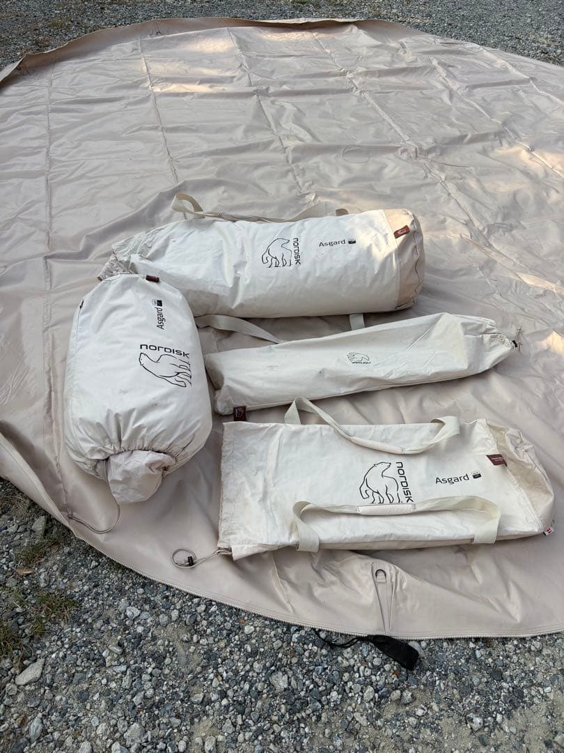 発送不可　【美品】Nordisk Asgard 19.6フルセット
