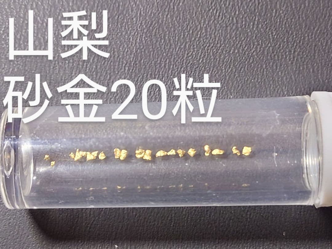 【kk様】まとめ 砂金 20粒 山梨砂金採り体験×3
