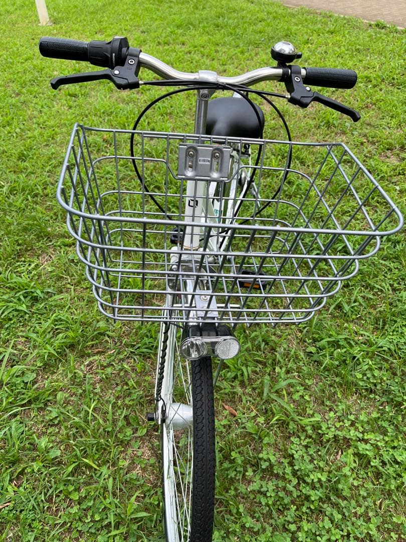 【超美品！】自転車　3段変速機付き　27インチ　ホワイト