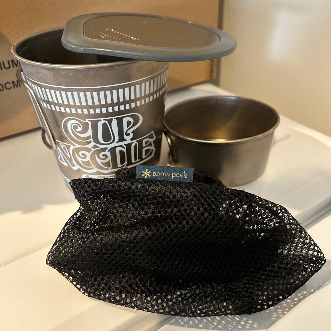  peak シェラカップ カップヌードルデザイン