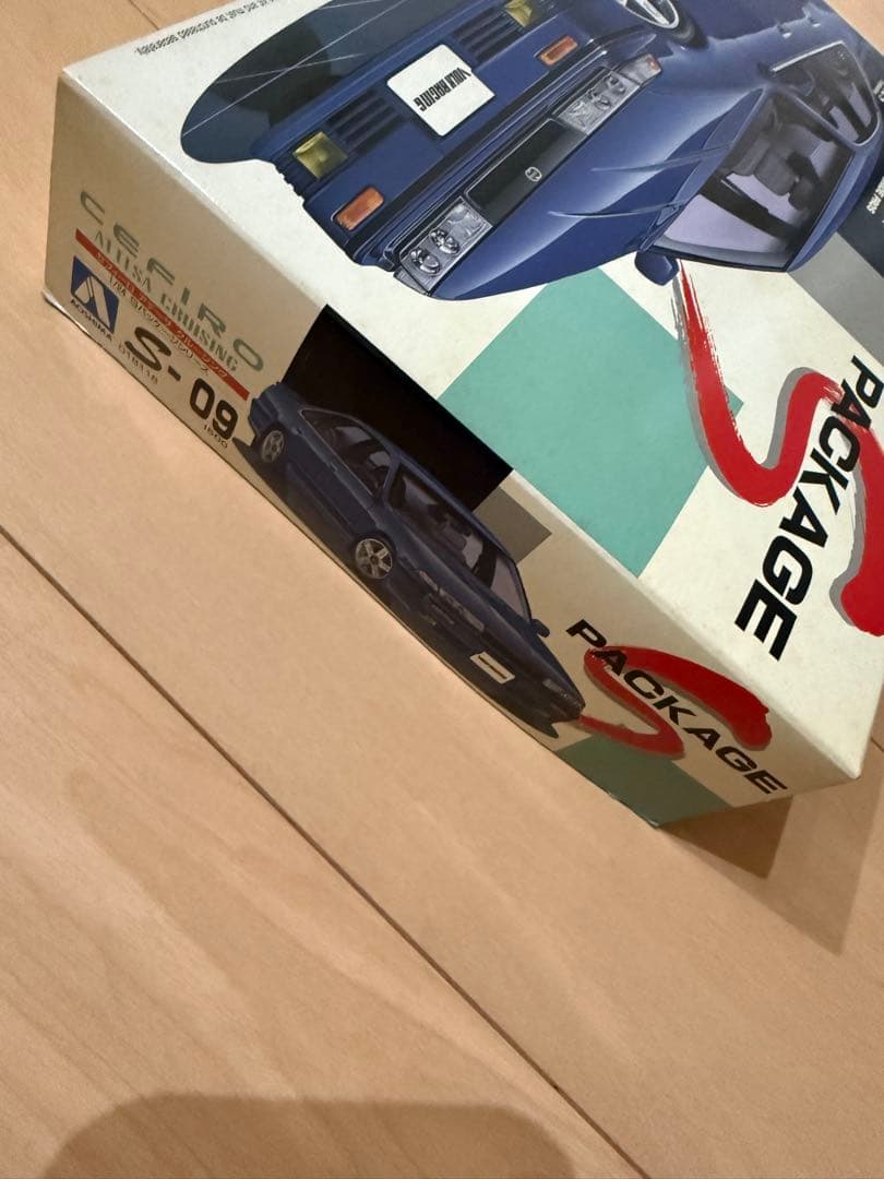 絶品 アオシマ 日産 セフィーロ A31 ブラモデル Sパッケージ