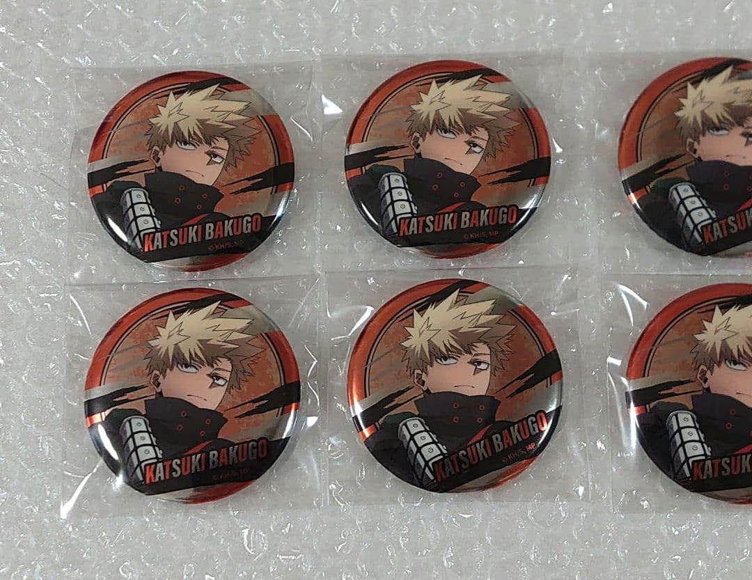 僕のヒーローアカデミア　爆豪勝己　渋谷　東急　メタル缶バッジ　特典　カード