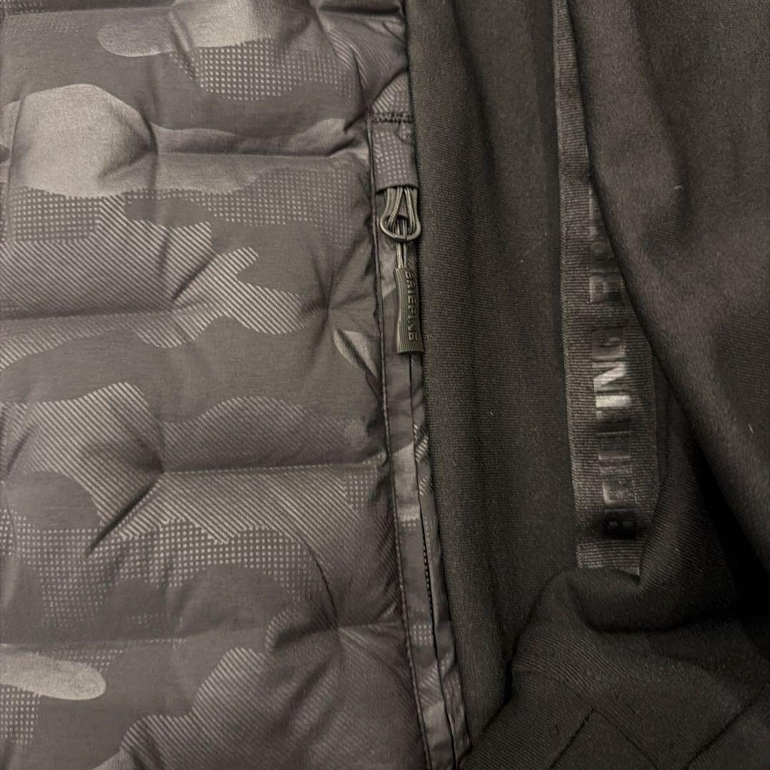 新品 ブリーフィング MEN’S HYBRID DOWN PARKA カモ L