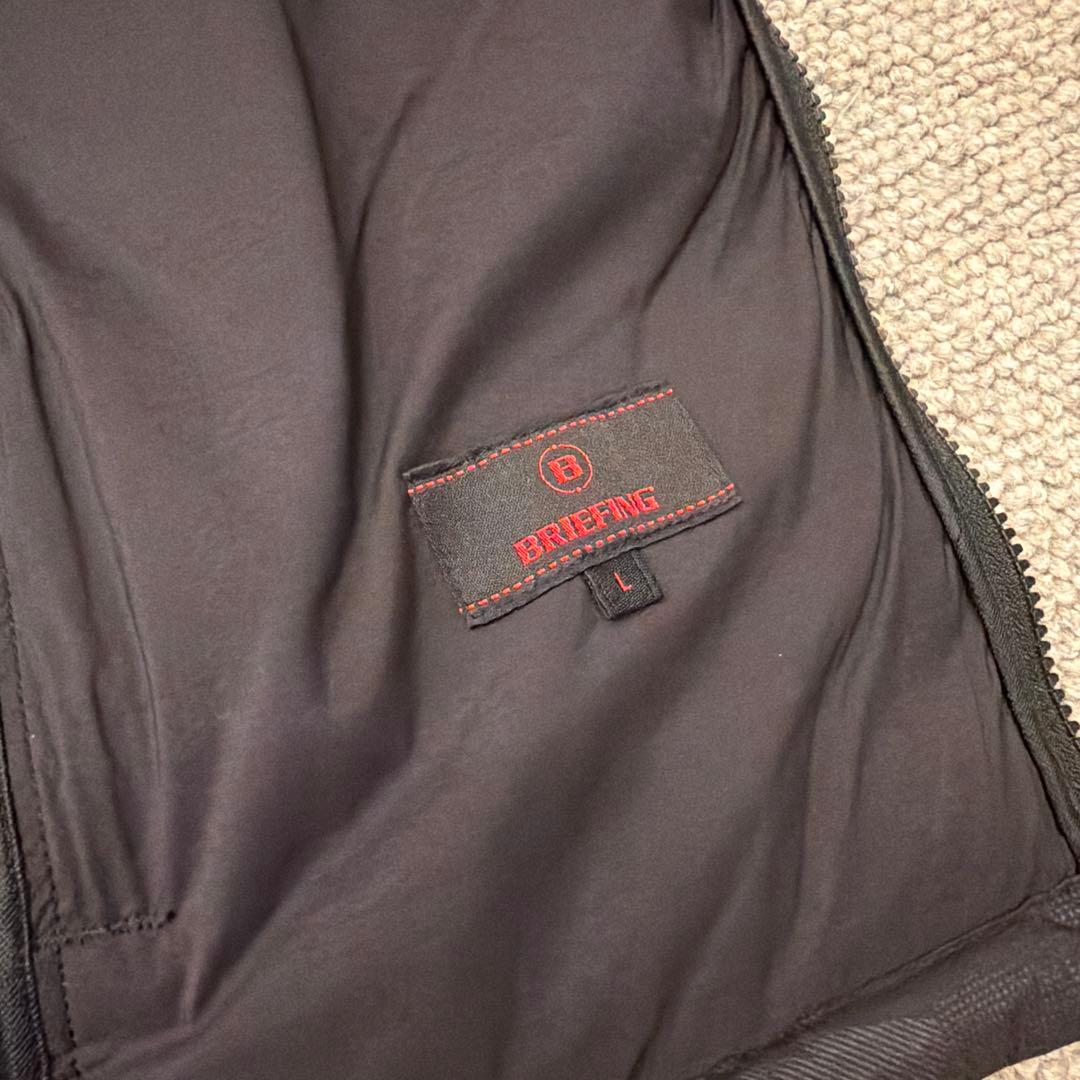 新品 ブリーフィング MEN’S HYBRID DOWN PARKA カモ L