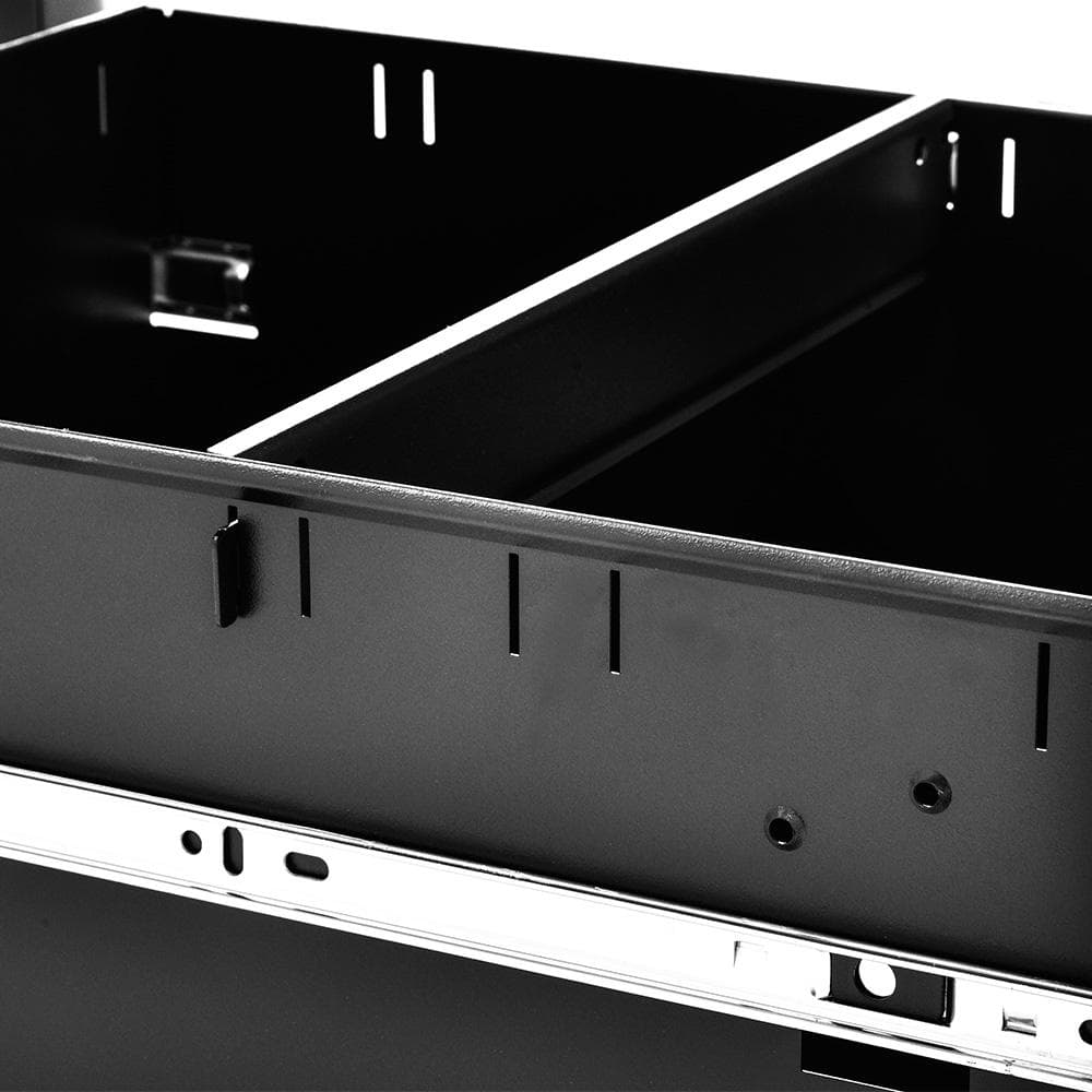 デスクワゴン 完成品 鍵付き キャスター付き オフィス収納キャビネット 鍵