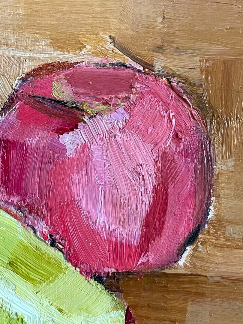 【ブリ】りんご 静物画