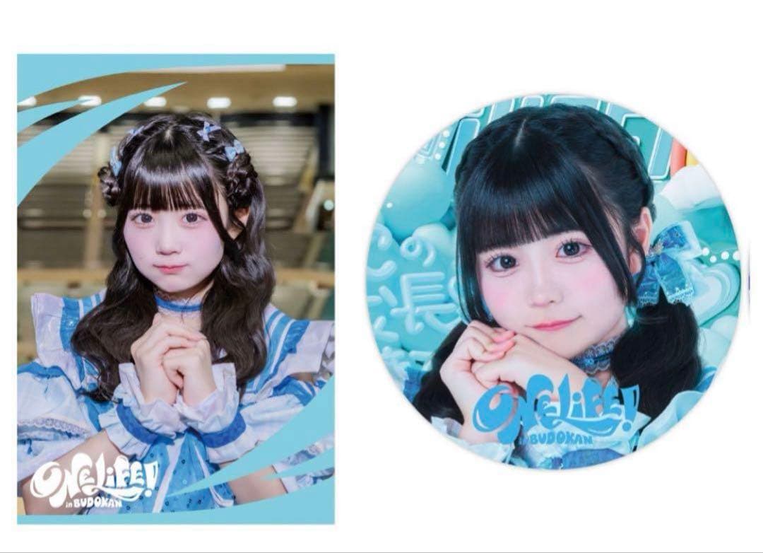 iLiFE! 虹羽みに　缶バッジ・クリアカード×30ずつ